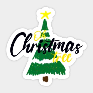 Oh Christmas Tree Sticker